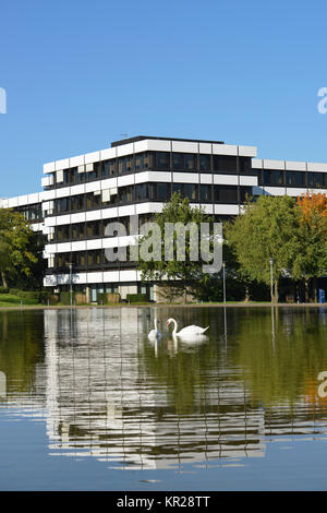 Bertelsmann-publishing company, siège social, Carl Bertelsmann street, G ?tersloh, Rhénanie du Nord-Westphalie, Allemagne, Bertelsmann-Verlag, Hauptverwaltung, Banque D'Images