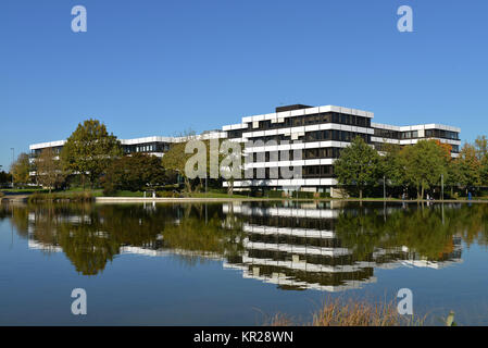 Bertelsmann-publishing company, siège social, Carl Bertelsmann street, G ?tersloh, Rhénanie du Nord-Westphalie, Allemagne, Bertelsmann-Verlag, Hauptverwaltung, Banque D'Images