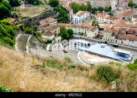 Amphithéâtre romain, Vienne, France. Banque D'Images