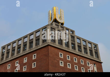 U Dortmund, Leonie Reygers terrasse, Dortmund, Rhénanie du Nord-Westphalie, Allemagne, Dortmunder U, Leonie-Reygers-terrasse, Nordrhein-Westfalen, Deutschland Banque D'Images