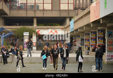 Forum, Université de la Ruhr, Bochum, Rhénanie du Nord-Westphalie, Allemagne, Nordrhein-Westfalen, Deutschland, Ruhr-Universitaet Banque D'Images