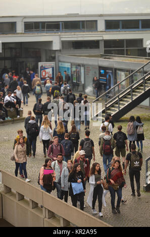 Cantine, l'université de la Ruhr, Bochum, Rhénanie du Nord-Westphalie, Allemagne, Mensa, Ruhr-Universitaet, Nordrhein-Westfalen, Deutschland Banque D'Images