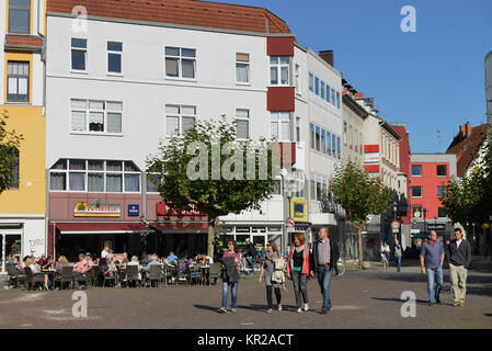 Vieux Marché, Herford, en Rhénanie du Nord-Westphalie, Allemagne, Alter Markt, Nordrhein-Westfalen, Deutschland Banque D'Images