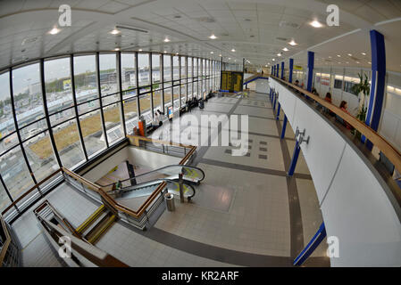 Hall principal, un terminal de l'aéroport, le terrain, la beauté, le Brandebourg, Allemagne, Haupthalle, Terminal A, Flughafen Schoenefeld, Deutschland, Banque D'Images