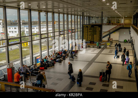 Grande salle, beauté de l'aéroport's field, Brandebourg, Allemagne, Haupthalle, Flughafen Schönefeld, Deutschland Banque D'Images