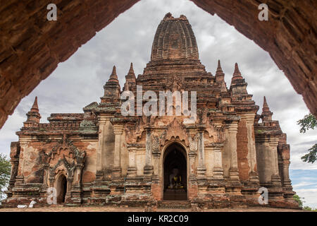 Ancien Temple de Bagan, Myanmar Banque D'Images