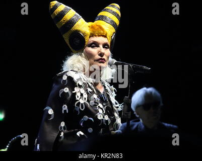 Blondie en concert à la brixton academy, London comprend : Blondie, Debbie Harry Où : London, Royaume-Uni Quand : 16 novembre 2017 Source : WENN.com Banque D'Images