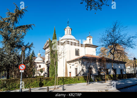 Chapelle royale de saint Antoine de La Florida à Madrid Banque D'Images