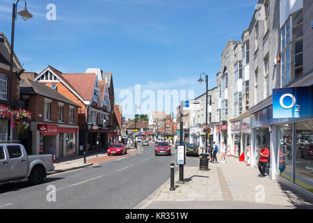 London Road, East Grinstead, Sussex de l'Ouest, Angleterre, Royaume-Uni Banque D'Images