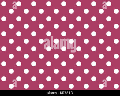 Background dots-rouge blanc Banque D'Images