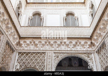 Alcazar de Séville Banque D'Images