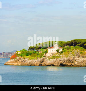 Leuchtturm à Santander Banque D'Images