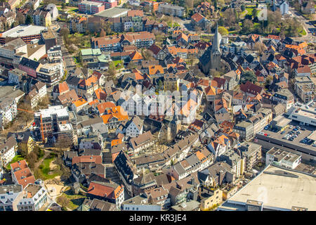 Hattingen ville, Obermarkt, Hattingen, Ruhr, Rhénanie du Nord-Westphalie, Allemagne, Hattingen, Ruhr, Rhénanie du Nord-Westphalie, Allemagne, DE, Eur Banque D'Images