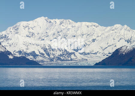 Hubbard Glacier dans la baie de Yakutat Alaska Banque D'Images