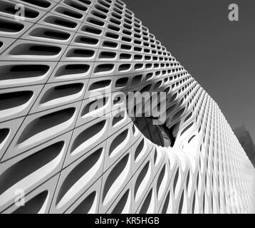 Détail de la fenêtre de l'extérieur de bâtiment musée large sur South Grand Avenue dans le centre-ville de Los Angeles, la Californie USA KATHY DEWITT Banque D'Images