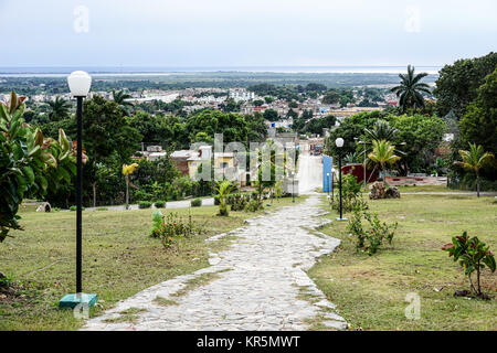 Vue sur Trinidad, Cuba Banque D'Images