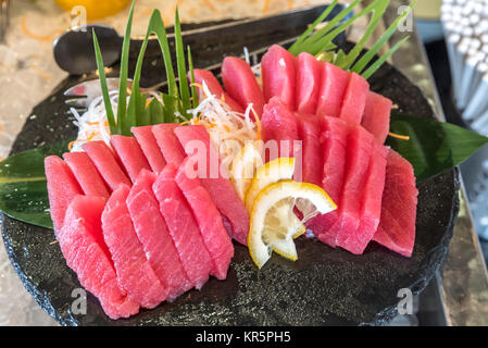 Sashimi de thon de l'Otoro Banque D'Images