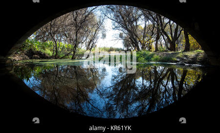 Dali. Dec 18, 2017. Photos prises le 18 décembre 2017 montre les paysages à Haishe park dans la préfecture autonome Bai de Dali. Credit : Hu Chao/Xinhua/Alamy Live News Banque D'Images