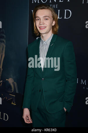 Los Angeles, USA. Dec 18, 2017. Charlie Plummer 033 assiste à la première de Sony Pictures Entertainment's 'tout l'argent dans le monde" à Samuel Goldwyn Theatre le 18 décembre 2017 à Beverly Hills, Californie Crédit : Tsuni/USA/Alamy Live News Banque D'Images