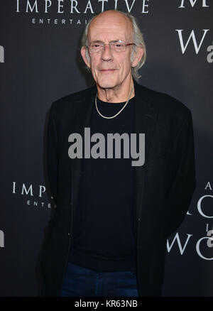 Los Angeles, USA. Dec 18, 2017. Christopher Lloyd 030 assiste à la première de Sony Pictures Entertainment's 'tout l'argent dans le monde" à Samuel Goldwyn Theatre le 18 décembre 2017 à Beverly Hills, Californie Crédit : Tsuni/USA/Alamy Live News Banque D'Images