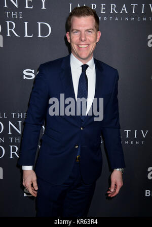 Los Angeles, USA. Dec 18, 2017. Kevin Walsh - producteur assiste à la première de Sony Pictures Entertainment's 'tout l'argent dans le monde" à Samuel Goldwyn Theatre le 18 décembre 2017 à Beverly Hills, Californie Crédit : Tsuni/USA/Alamy Live News Banque D'Images