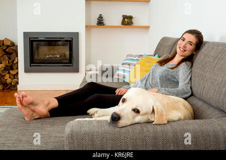 Moi et mon meilleur ami Banque D'Images