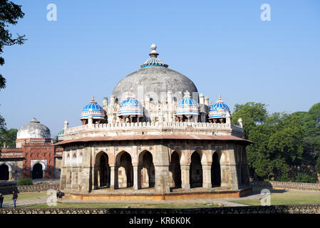 Tombeau d'Isa Khan Niazi. Isa Khan Niazi, gentilhomme de la cour de Sher Shah Suri. Il a été construit en 1547. Banque D'Images