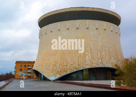 Volgograd, Russie - novembre 01,2016. Musée-graphique en secteurs de préserver de la bataille de Stalingrad. Banque D'Images