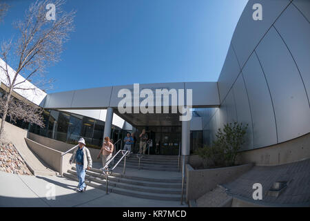 La Barry Goldwater Air Force Academy Visitor Center, United States Air Force Academy, Denver, Colorado, USA, Amérique du Nord , États-Unis Banque D'Images