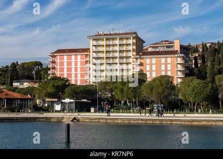 Hotel Riviera, Portoroz, Slovénie Banque D'Images