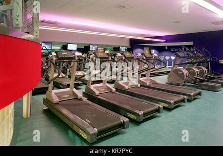 Centre sportif la fitness, Piccadilly. Banque D'Images