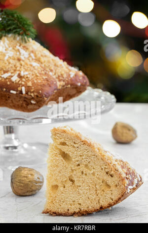 Nadalin, typique de Vérone en Italie, l'ancêtre de Pandoro gâteau. Banque D'Images