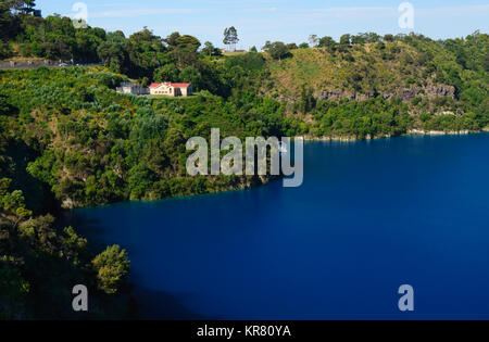 Le Lac Bleu, Mount Gambier, Australie du Sud, Australie Banque D'Images