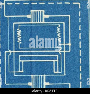 'La force électrique de l'air à la pression atmosphérique sous courant alternatif et continu .. les potentiels' (1916) Banque D'Images