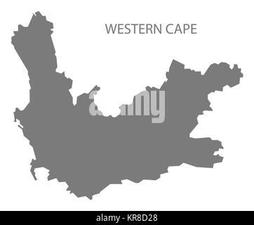 Western Cape Afrique du Sud site gray Banque D'Images