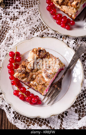 Gâteau groseille d'été Banque D'Images