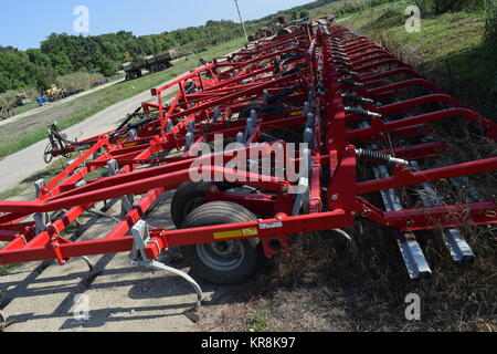 L'attelage de remorque pour tracteurs et moissonneuses-batteuses Banque D'Images