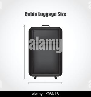 Assurance voyage spécial pour la famille et les voyages d'affaires, conception de scénario Illustration de Vecteur