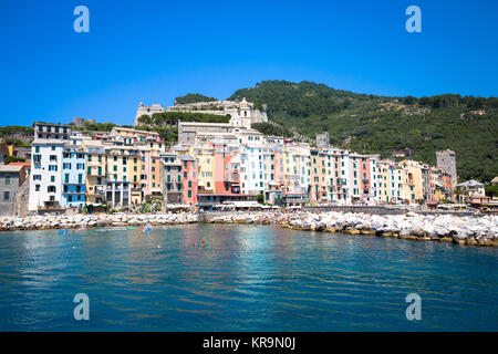 Porto Venere, Italie - Juin 2016 - Paysage urbain Banque D'Images