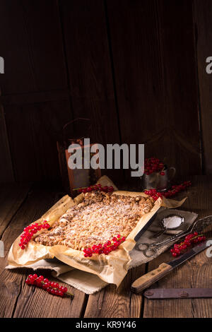 Gâteau groseille d'été Banque D'Images