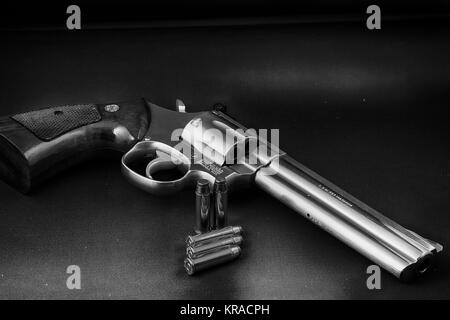 smith et wesson. 357 revolver magnum Banque D'Images