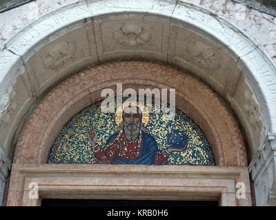 Venise - une charmante petite église à Dorsoduro Banque D'Images