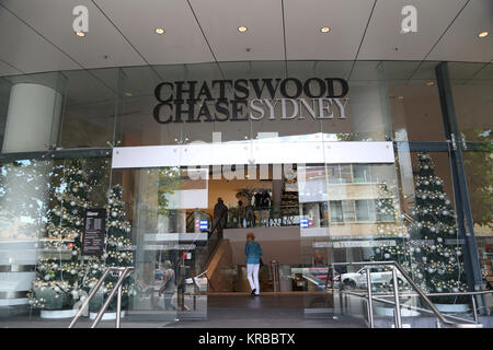 Chatswood Chase shopping centre, Sydney. Banque D'Images