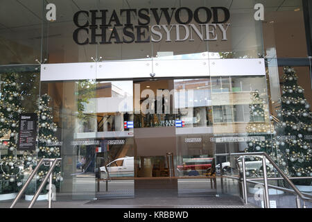 Chatswood Chase shopping centre, Sydney. Banque D'Images