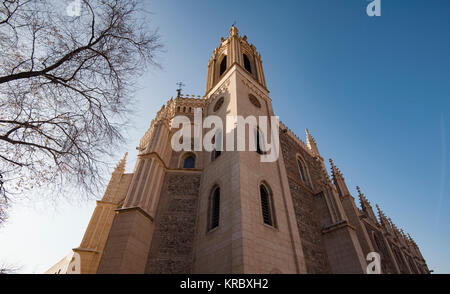 Belle architecture de Madrid, Espagne. Banque D'Images