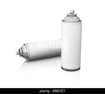 3D render of spray Banque D'Images