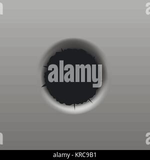 Fond métal cassé Illustration de Vecteur