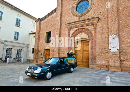 Corbillard, Busseto, province de Parme, Italie Banque D'Images