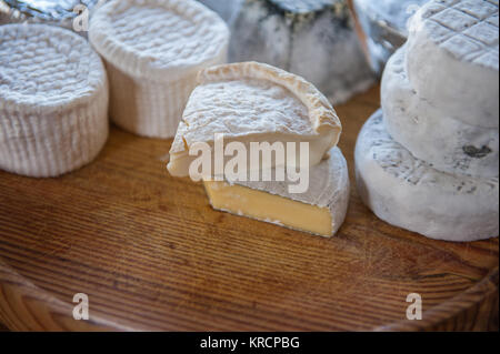 Ensemble de fromage différentes Banque D'Images