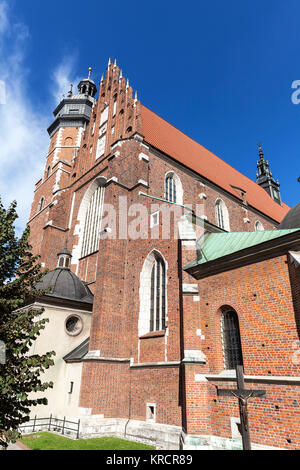 Église catholique romaine,Corpus Christi basilique en quartier juif de Cracovie, Pologne Banque D'Images